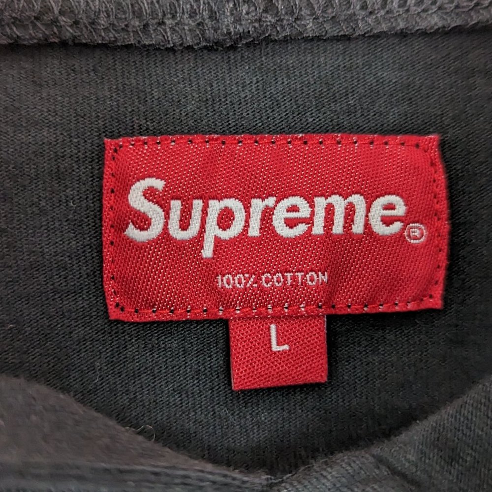 Supreme Black Hoodie Sweater Size Large - Picture 10 of 12